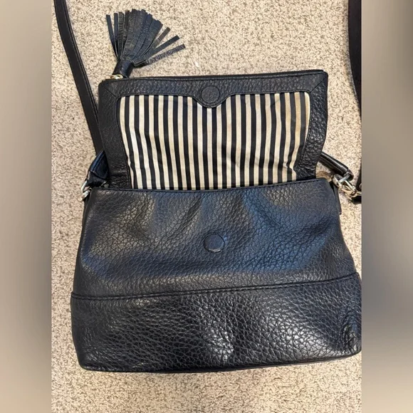 Kate Spade Black Pebble Leather Crossbody Bag - Picture 3 of 5